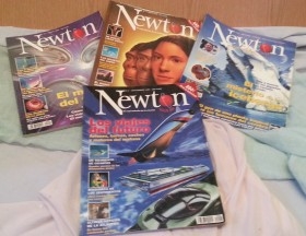 Revistas NEWTON. 4 ejemplares años 98-99-2000. Buen estado general.