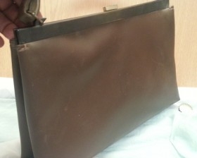 Bolso vintage. Para atrezzo o decoración.