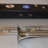 Trombón valvular del año 1928. ESTUCHE ORIGINAL.
