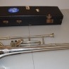 Trombón valvular del año 1928. ESTUCHE ORIGINAL.