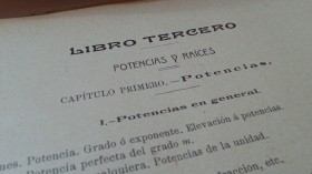 Libro escolar año 1923. Aritmética. Prácticamente centenario.