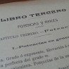 Libro escolar año 1923. Aritmética. Prácticamente centenario.