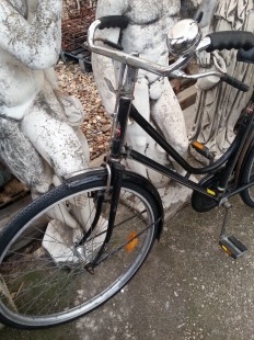 Bicicleta años 50-60. Italiana. Marca EDOARDO BIANCHI. Maravillosa. Fuerte y robusta.