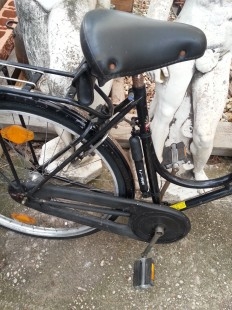 Bicicleta años 50-60. Italiana. Marca EDOARDO BIANCHI. Maravillosa. Fuerte y robusta.