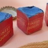 Tizas vintage para tacos de billar.