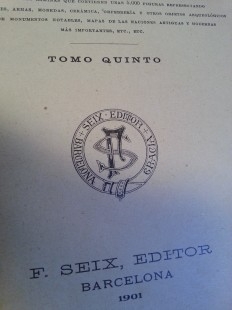 Enciclopedia Historia Universal. año 1900. 10 volúmenes. Buen estado general.