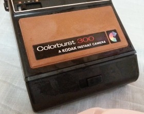 Cámara vieja de fotos. Marca Kodak Colorburst 300.
