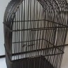 Jaula de pájaros de los años 30. En hierro forjado. Preciosa artesanía muy útil todavía.