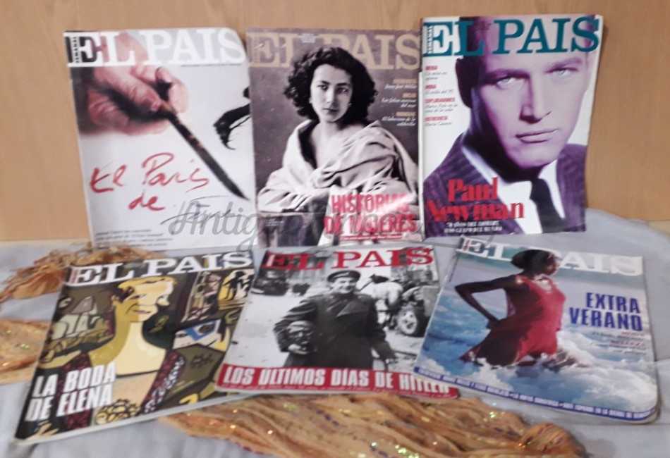 Dominical EL PAÍS SEMANAL. Año 1995. 6 ejemplares diferentes.