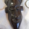 Máscara de madera. Étnica. Años 70. Africana.
