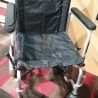 Silla de ruedas años 90. Muy usada pero útil todavía.