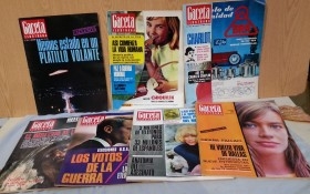 Revistas GACETA ILUSTRADA. Años 1966. 7 ejemplares diferentes.