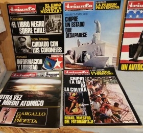 Revistas TRIUNFO. Año 1974. 12 ejemplares diferentes.