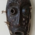 Máscaras en madera. Africana. Años 60.