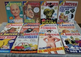 Revistas EL JUEVES. Año 1998. 12 unidades diferentes.