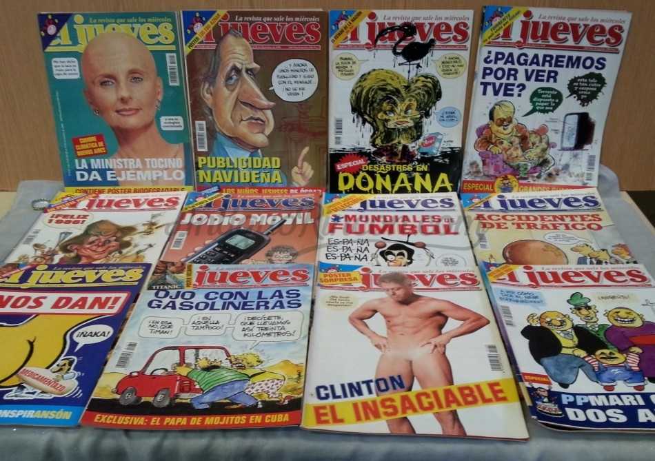 Revistas EL JUEVES. Año 1998. 12 unidades diferentes.