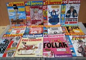 Revistas EL JUEVES. Año 2008. 12 unidades diferentes.