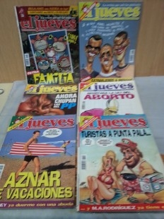 Revistas EL JUEVES. Año 1998. 12 unidades diferentes.