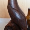 Águila. Escultura tallada en madera. Gran calidad