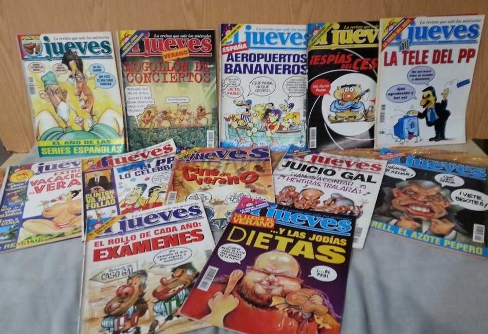 Revistas EL JUEVES. Año 1998. 12 unidades diferentes.