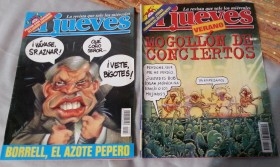 Revistas EL JUEVES. Año 1998. 12 unidades diferentes.