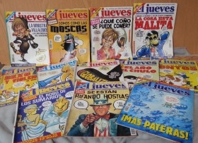 Revistas EL JUEVES. Año 2001. 12 unidades diferentes.