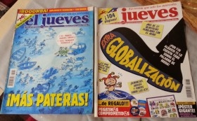 Revistas EL JUEVES. Año 2001. 12 unidades diferentes.