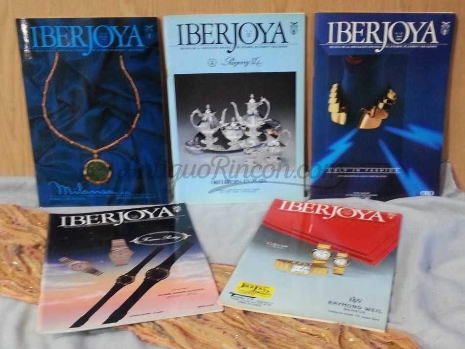 Revistas IBERJOYA. 5 ejemplares diferentes. Años 80 Revistas IBERJOYA. 5 ejemplares diferentes. Años 80