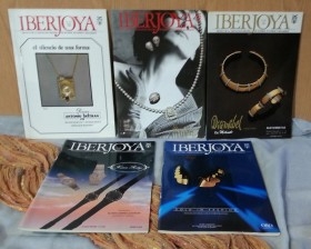 Revistas IBERJOYA. 5 ejemplares diferentes. Años 80