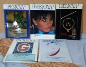 Revistas IBERJOYA. 5 ejemplares diferentes. Años 80