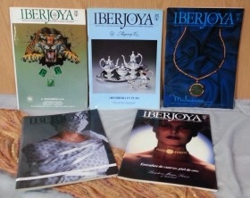 Revistas IBERJOYA. 5 ejemplares diferentes. Años 80