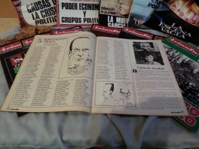 Revistas TRIUNFO. Año 1975. 12 ejemplares diferentes.