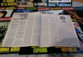 Revistas TRIUNFO. Año 1973. 12 ejemplares diferentes.