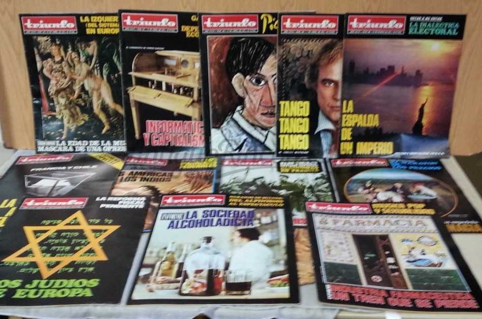 Revistas TRIUNFO. Año 1973. 12 ejemplares diferentes. Revistas TRIUNFO. Año 1973. 12 ejemplares diferentes.