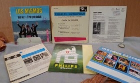 Discos Singles Música POP. Colección de 6 discos. Años 60-70