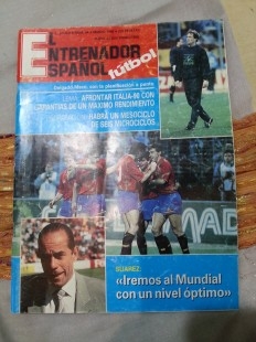 Revistas El Entrenador Español fútbol Años 90. 12 ejemplares