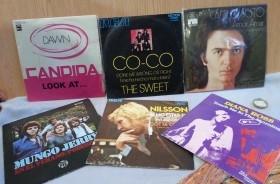 Discos Singles Música POP. Colección de 6 discos. Años 60-70