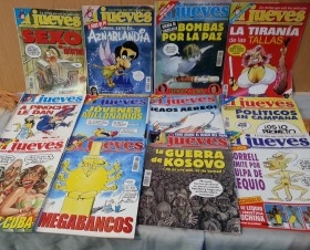 Revistas EL JUEVES. Año 1999. 12 unidades diferentes.