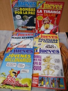 Revistas EL JUEVES. Año 1999. 12 unidades diferentes.
