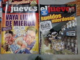 Revistas EL JUEVES. Año 2016-2017. 12 unidades diferentes.
