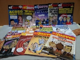 Revistas EL JUEVES. Año 2009-2015-2016-2017-2018. 12 unidades diferentes.