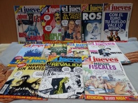 Revistas EL JUEVES. Año 2002. 12 unidades diferentes.