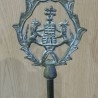 Lámpara de aceite en bronce. Años 70