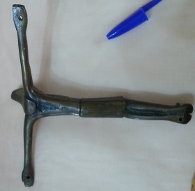 Cristo en bronce. Años 90.