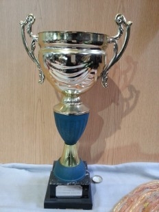 Trofeo deportivo. Tenis. Trofeo vintage.