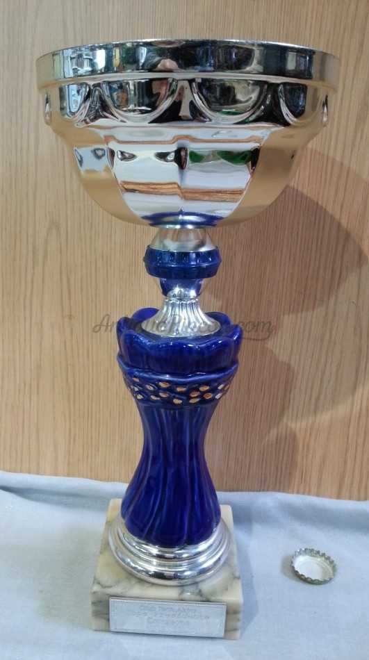 Trofeo deportivo. Tenis. Trofeo vintage.