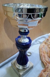 Trofeo deportivo. Tenis. Trofeo vintage.