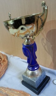 Trofeo deportivo. Tenis. Trofeo vintage.