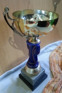 Trofeo deportivo. Tenis. Trofeo vintage.