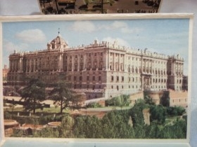 Postales viejas de los años 70. 10 postales de Madrid. Tecnicolor.